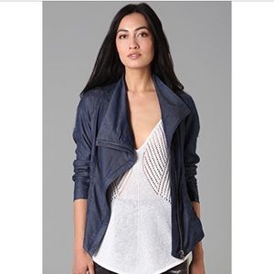 Helmut Lang Tencel Asymmetrical Jacket